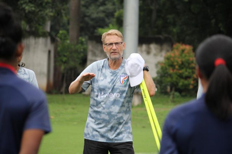 India women's U-17 coach Thomas Dennerby