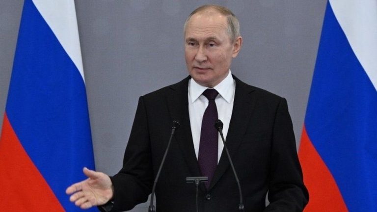 Putin says russia will win war