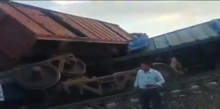 Bogies Of Goods Train Derail, Overturn In Odisha’s Sundargarh