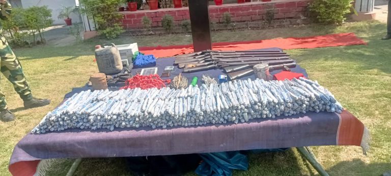 Odisha Police Bust Maoist Dump, Recover Arms & Explosives In Malkangiri