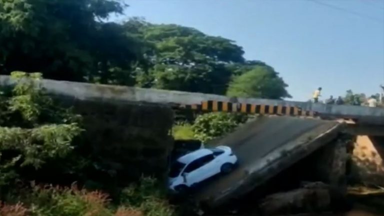 Minor Among 5 Gets Trapped Under Debris As Bridge Collapses In Odisha’s Kalahandi
