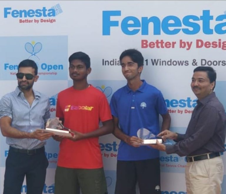 debasis sahoo U-16 boys dodubles title