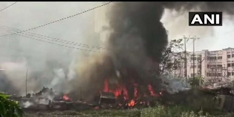 Many Critical Due To Fire During Chhath Puja At Bihar’s Aurangabad