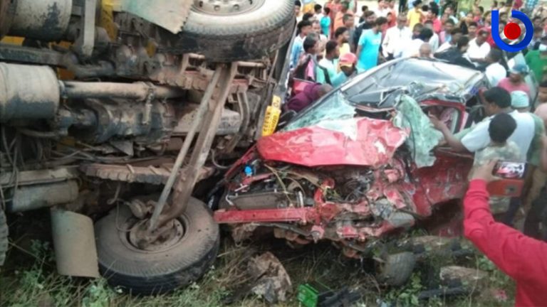 4 Killed, 1 Critical In Truck-Car Collision In Odisha’s Keonjhar