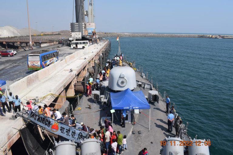INS Kirch Stirs Enthusiasm Among People In Odisha’s Gopalpur
