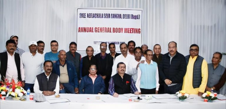 Delhi’s Neelachala Seva Sangha Elects New Office Bearers