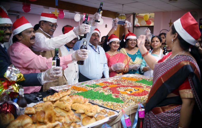 SOA Odisha’s School Of Hotel Management Holds Cake Mixing Ceremony Ahead Of Christmas