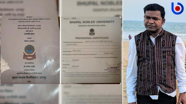 Rajasthan Student Gets PhD On Odisha Sand Artist Sudarsan Pattnaik