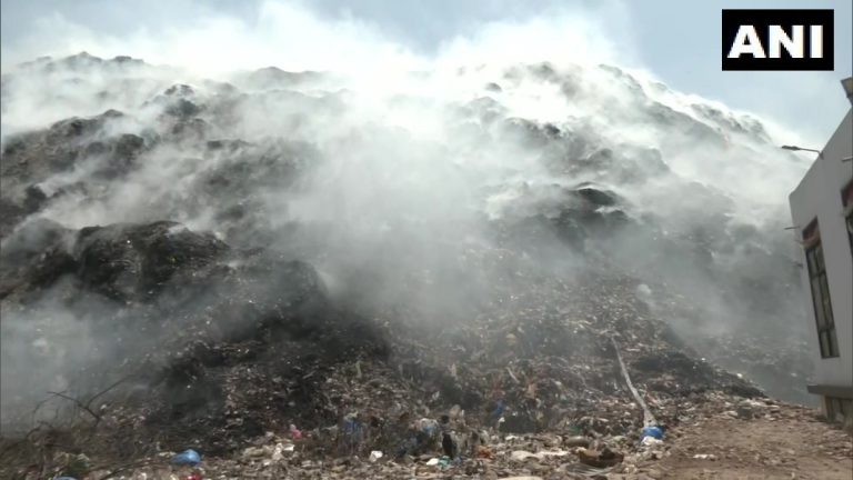 Pollution In India: Satellite Image Shows Methane Cloud Near Landfill