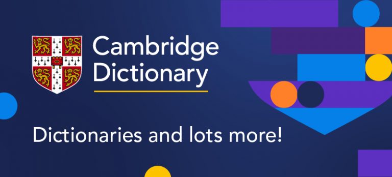 Cambridge dictionary