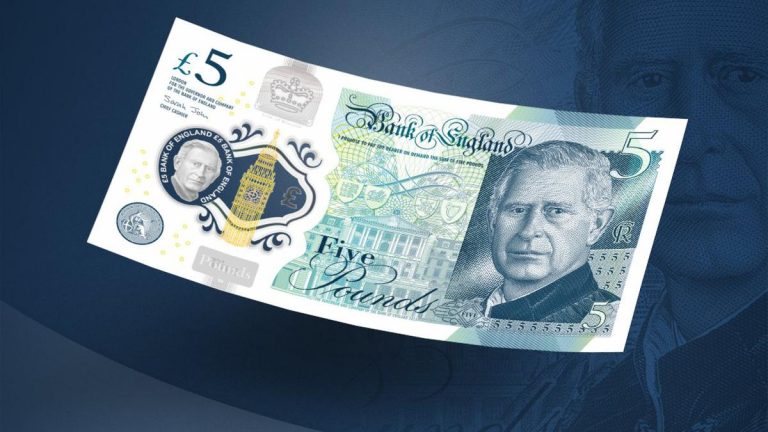 Design For New British Bank Notes Featuring King Charles III Unveiled