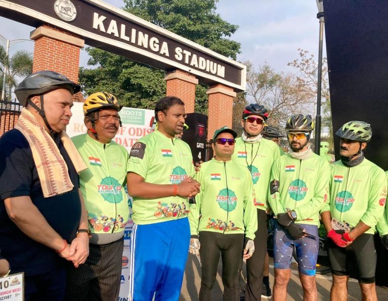‘Tour-de-Kalinga’ Flagged Off By Odisha Sports Minister