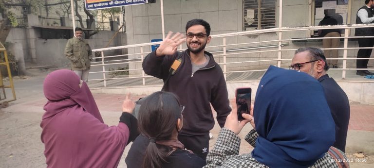 Umar Khalid back in jail