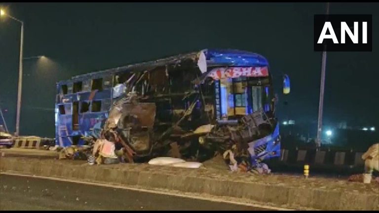 9 Dead In Gujarat As Bus Crashes Into SUV After Driver Suffers Heart Attack