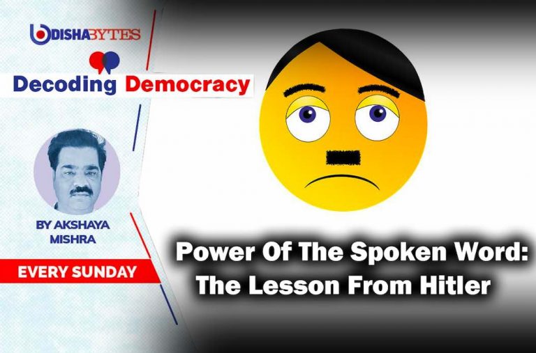 Power Of The Spoken Word: The Lesson From Hitler