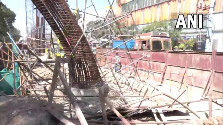 Bengaluru metro pillar collapses