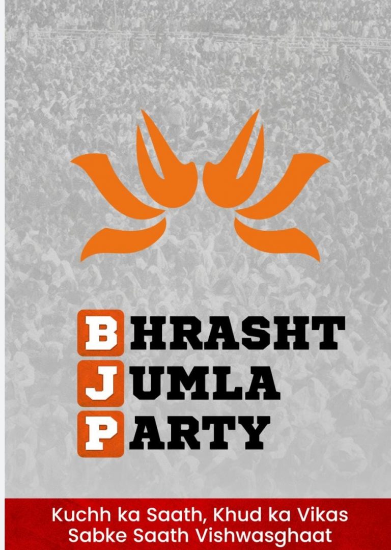 Congress chargesheet against BJP