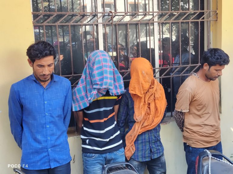 4 Criminals Of Notorious Inter-State Gang Involved In 70 Cases In Odisha Arrested