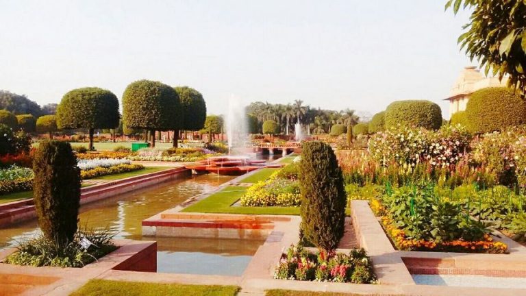 Mughal gardens Delhi renamed