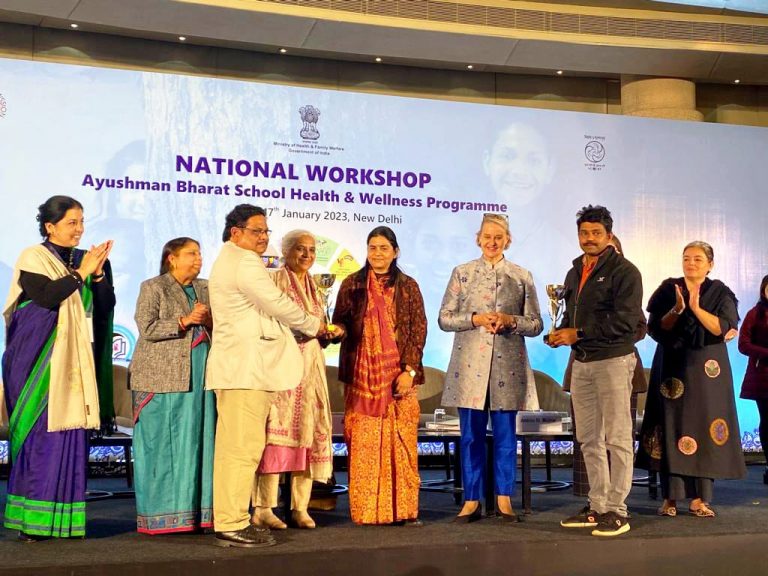 Odisha award School Health Programme