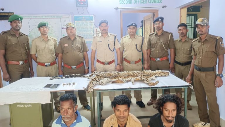 leopard smuggling in malkangiri