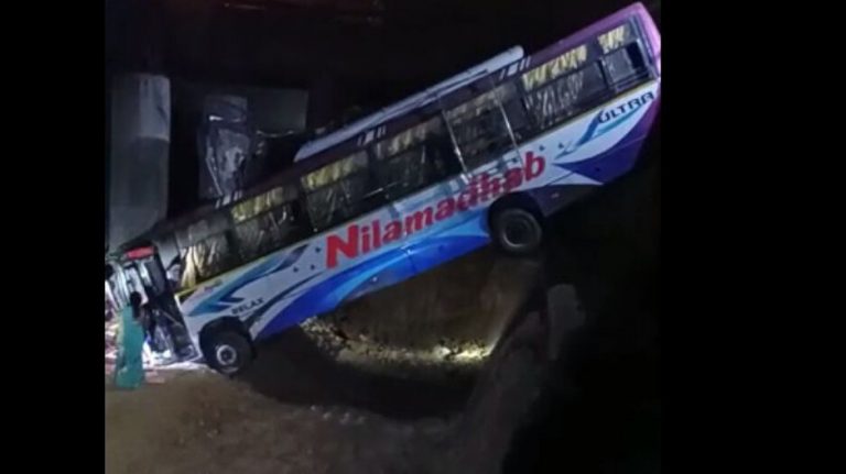 Bus With Picnickers Falls Off Bridge In Odisha’s Dhenkanal; 2 Women Dead, 15 Critical