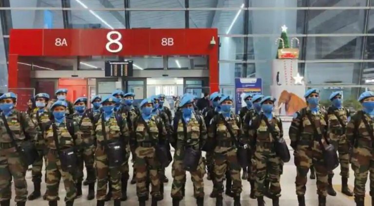 India Deploys All-Women Platoon Of Peacekeepers To UN Mission In Sudan