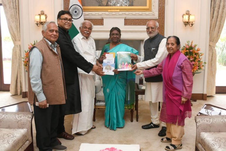 Droupadi Murmu presented monograph