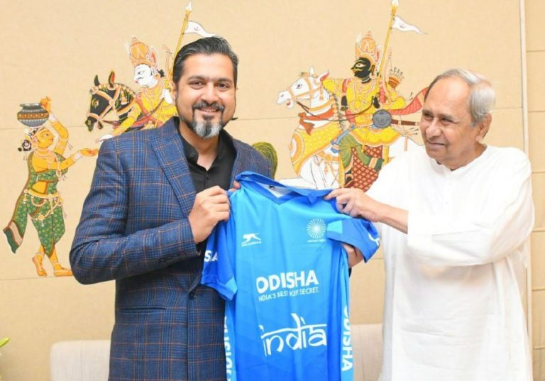 Grammy Award Winner Ricky Kej Meets Odisha CM Naveen Patnaik