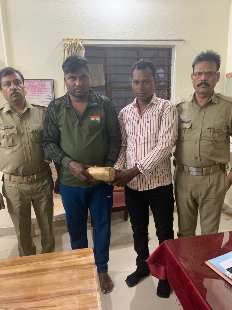 2 Ivory Smugglers Held By Police In Bhubaneswar