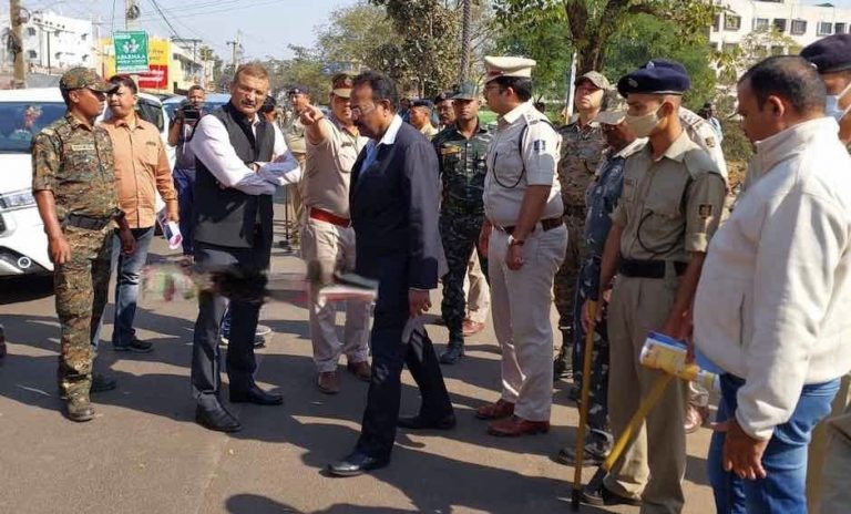 Naba Das Murder: Justice JP Das & Odisha DGP Examine Crime Spot At Brajarajnagar