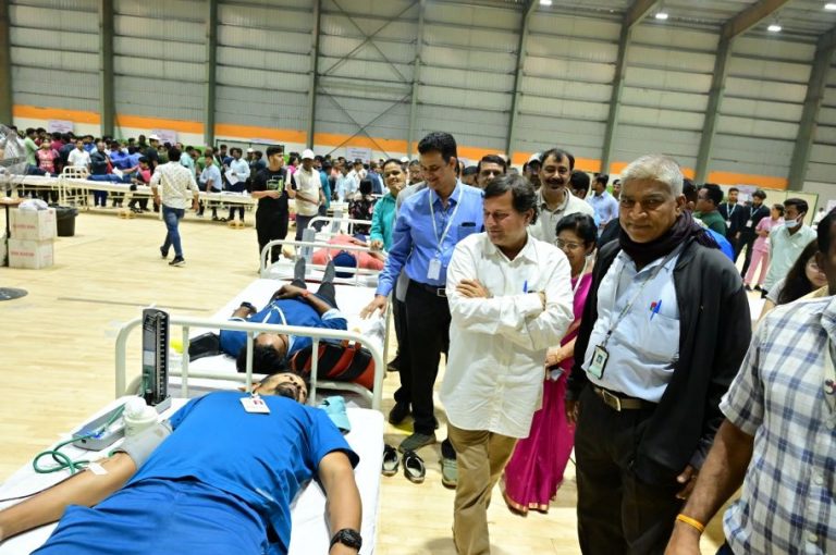 KIIT mega blood donation camp