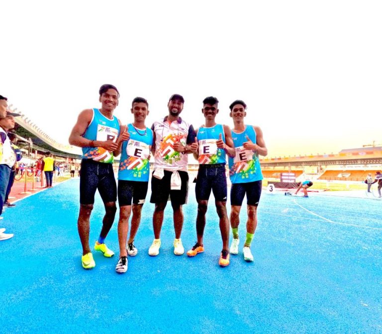 Odisha 4x100 KIYG relay gold