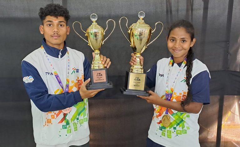 Odisha KIYG kho kho medals