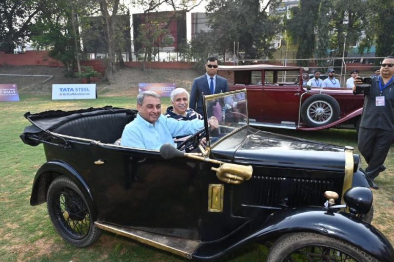 Tata Steel vintage car rally