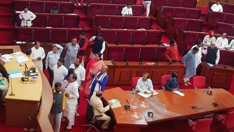 Odisha Assembly Paralysed Over Mahanadi Issue, Cong & BJP Slam Govt For Its Role