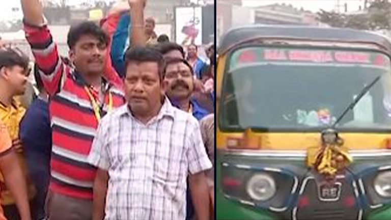Auto-Rickshaws, Cabs Stay Off Roads In Bhubaneswar As Drivers Stage Strike