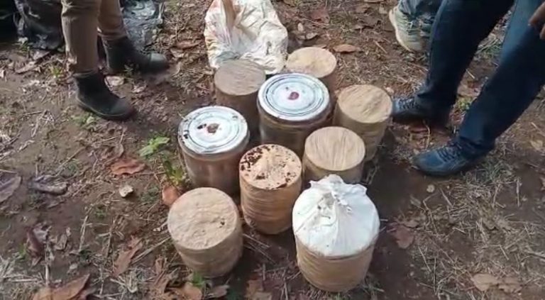 Explosives, Electronic Gadgets Of Maoists Recovered By Odisha Police From Andhra