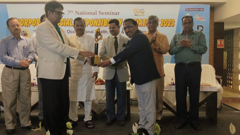 Odisha: NTPC Darlipali Bags Prestigious Kalinga CSR Award