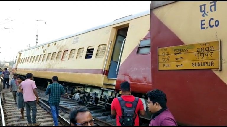 Passenger Train Derails In Odisha’s Puri, No Casualty