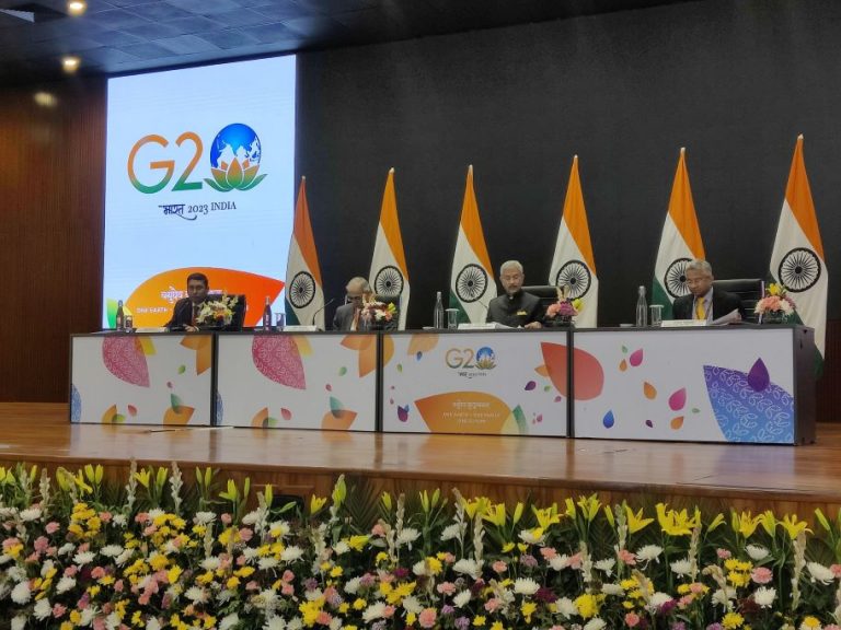 G20 foreign ministers meeting