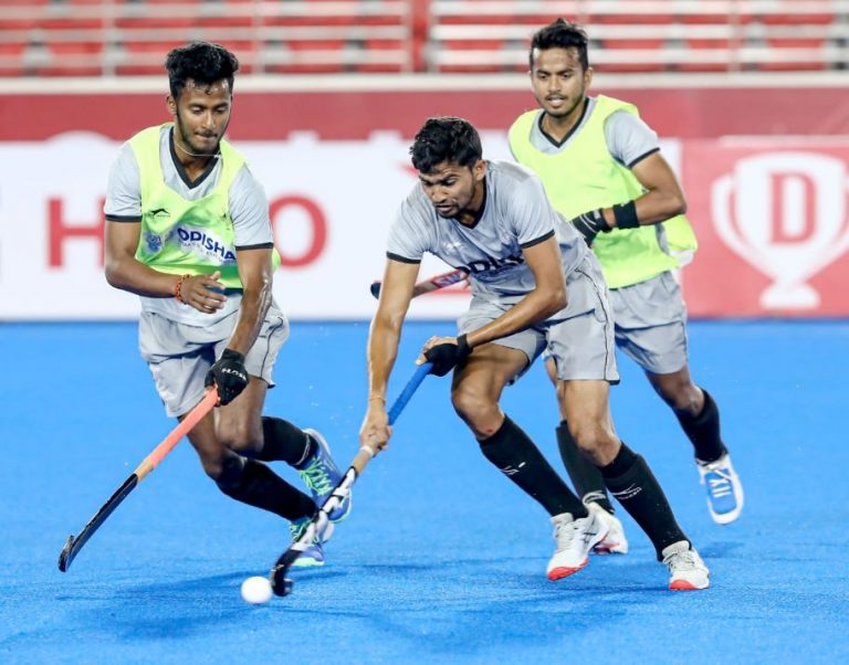 India practise at Rourkela