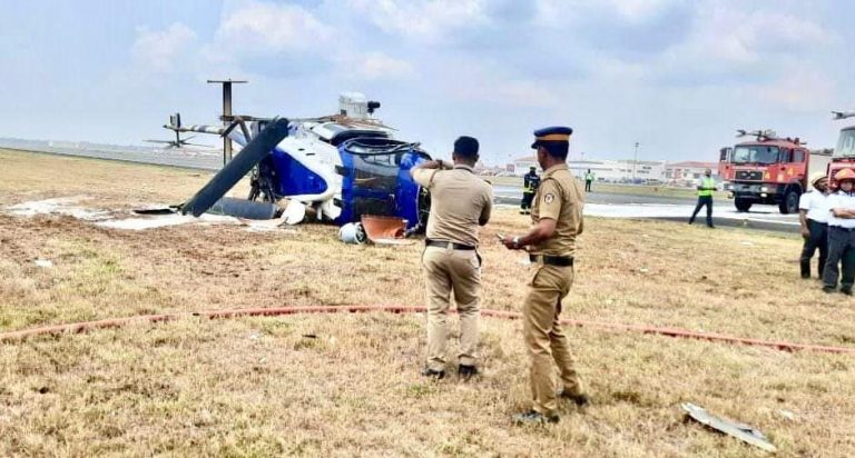 Kochi airport copter crash
