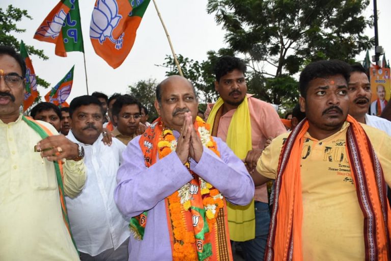 BJP Vows To Ensure Victory In Odisha In 2024 As New State Chief Manmohan Samal Gets Rousing Welcome