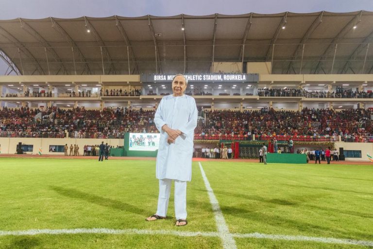 Naveen inaugurates Birsa Munda Athletics stadium