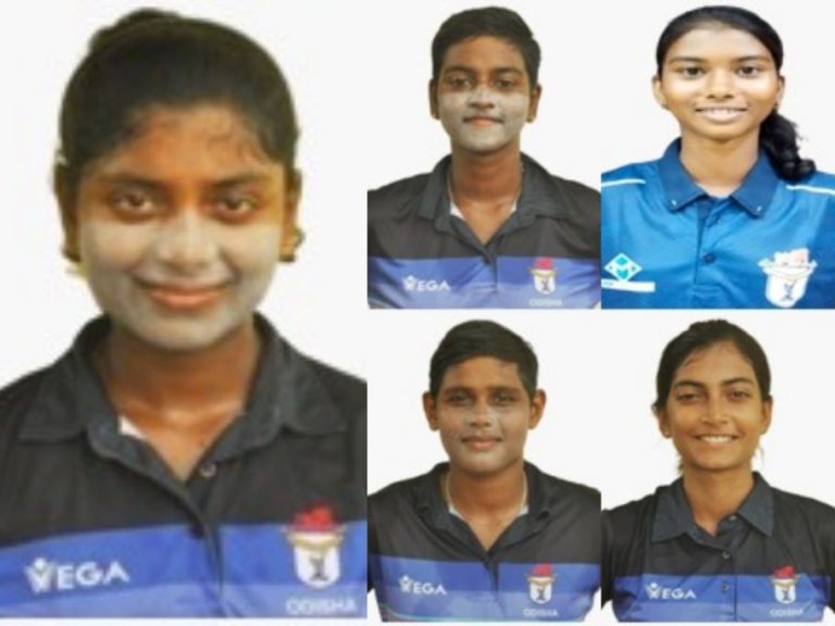 Odisha U19 girls in national camp