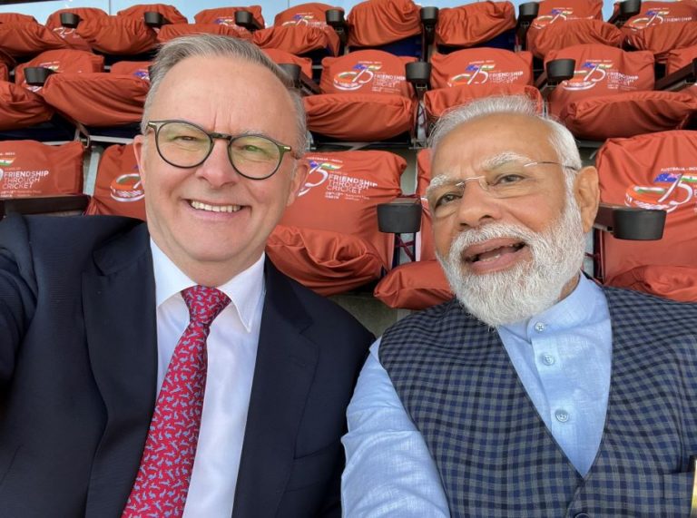 PMs Anthony Albanese & Narendra Modi