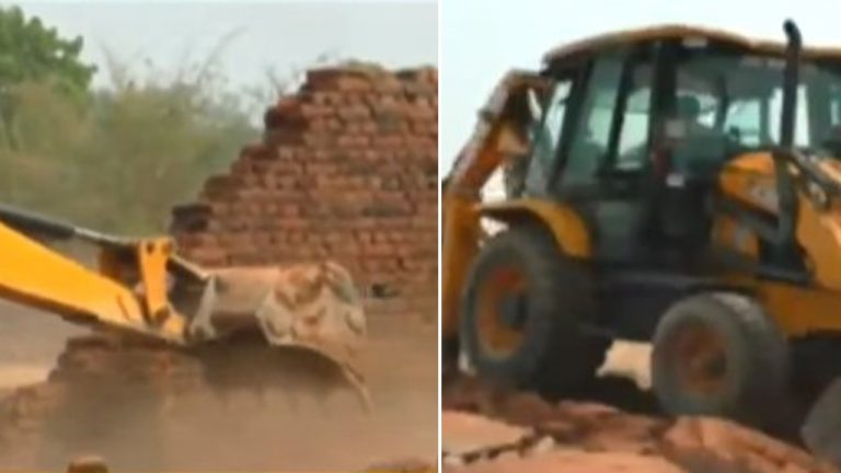 Crackdown On Two Gangsters in Odisha: Houses, Offices Razed To Ground