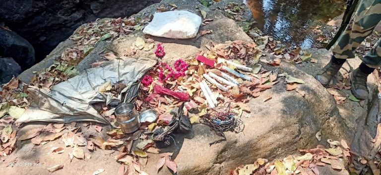 BSF Recovers Huge Explosives In Maoist Dump In Odisha’s Malkangiri