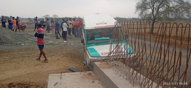 Patient Dies, 3 Critical After Ambulance Hits Divider In Odisha’s Nuapada
